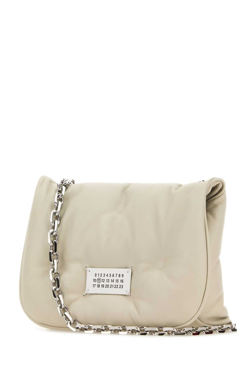 Maison Margiela Glam Slam Crossbody Bag — Beige