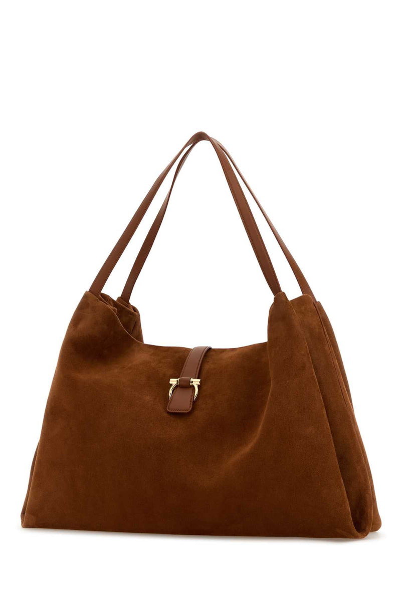 Ferragamo Shoulder Bag — Brown