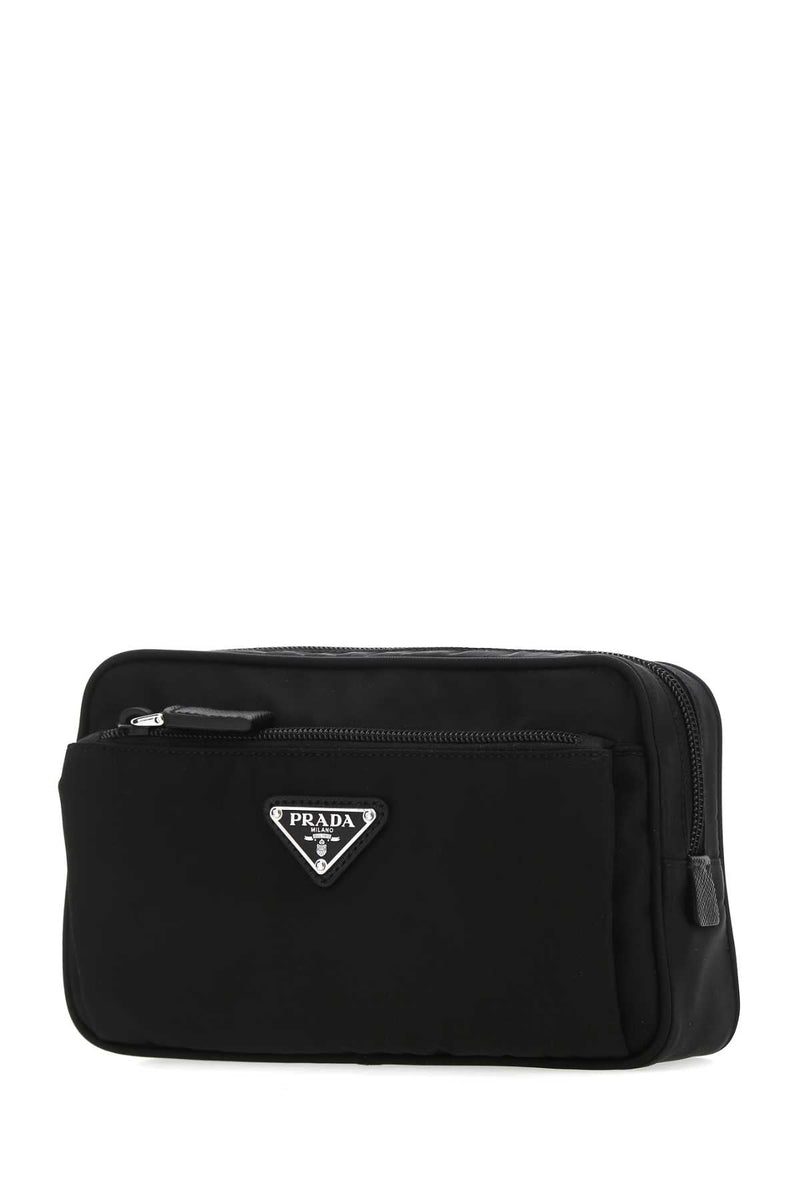 Prada Belt Bag — Black Poliammidericiclata-vitello