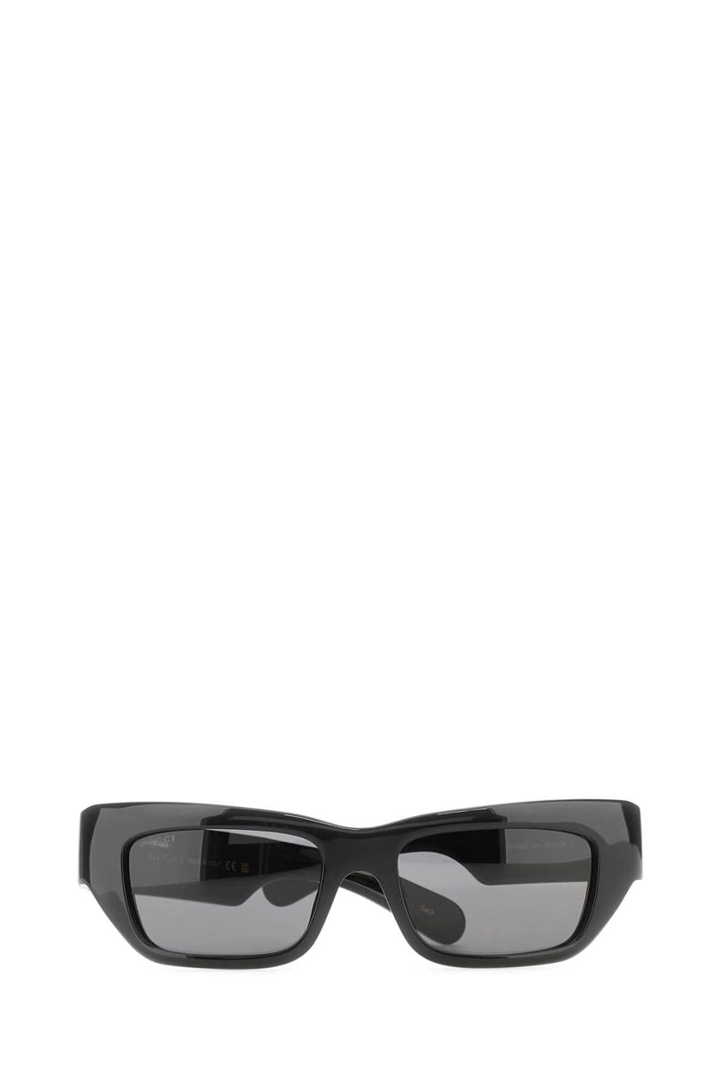 Gucci Black Acetate Sunglasses — Exterior