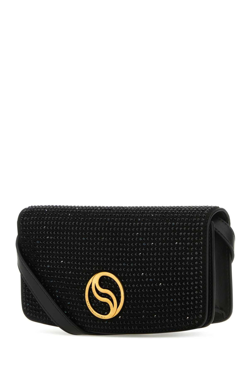 Stella Mccartney Embellished Glass Wallet — Black A