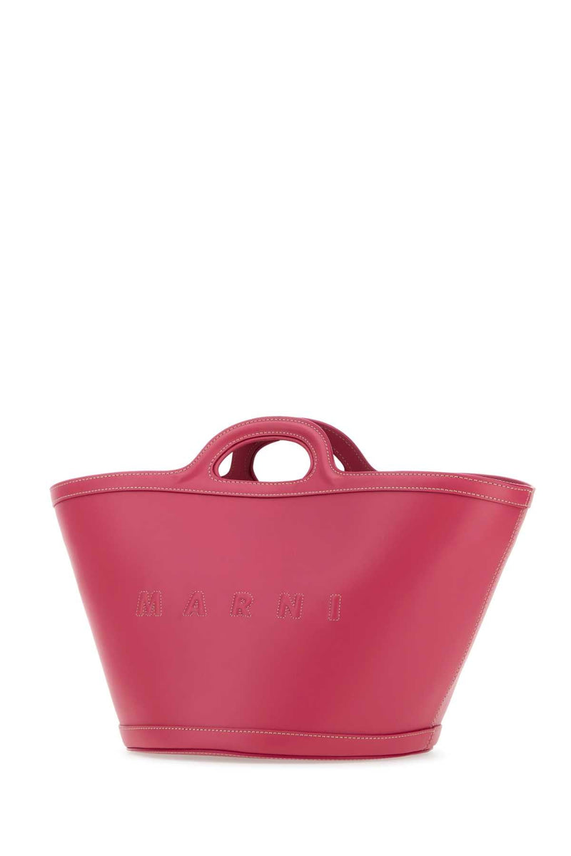 Marni Tropicalia Top Handle Bag — Pink