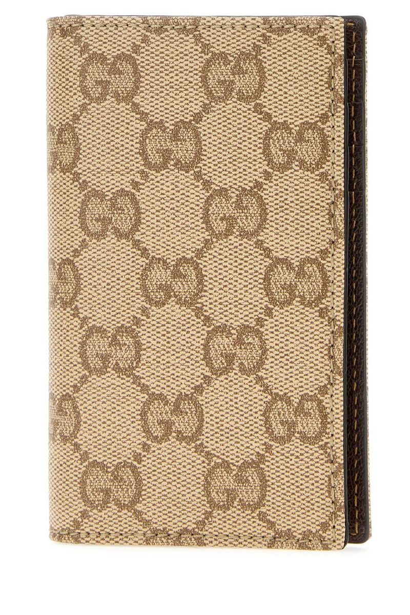 Gucci Card Case — Beige Wallet
