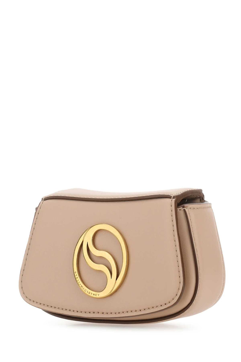 Stella Mccartney Alter Mat Mini Shoulder Bag — Beige