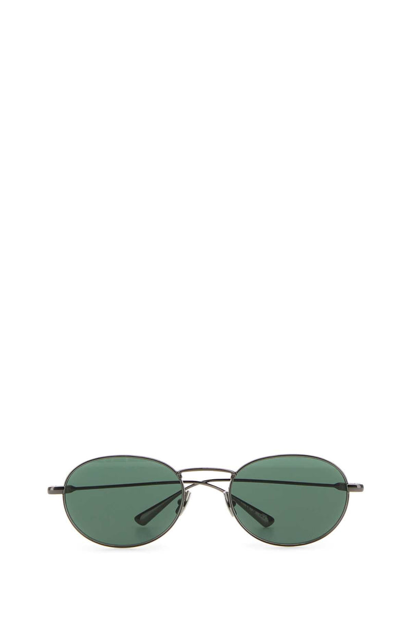 Saint Laurent Sl Sunglasses — Green Exterior: Acetate