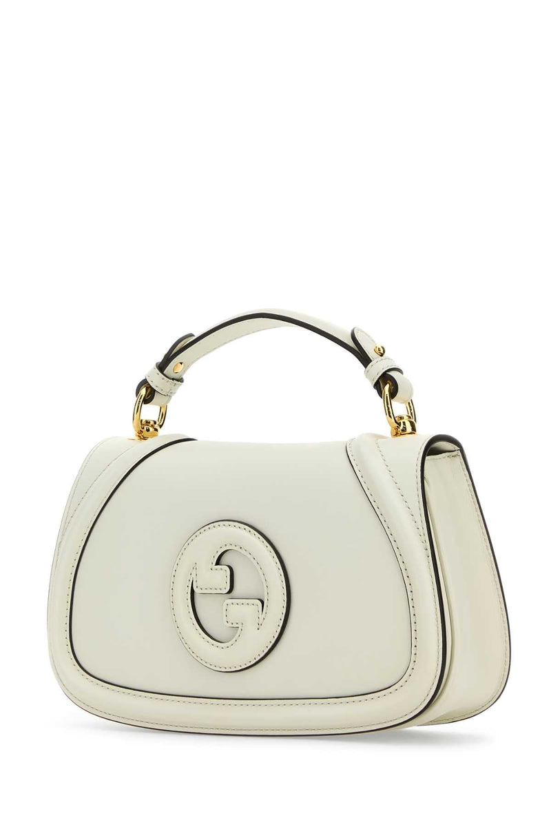 Gucci Shoulder Bag — White Calf Skin