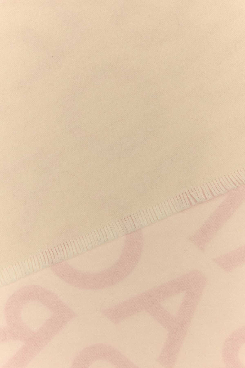 Ferragamo Reversible Wool Blend Scarf — Beige Exterior: Cashmere Scarfs