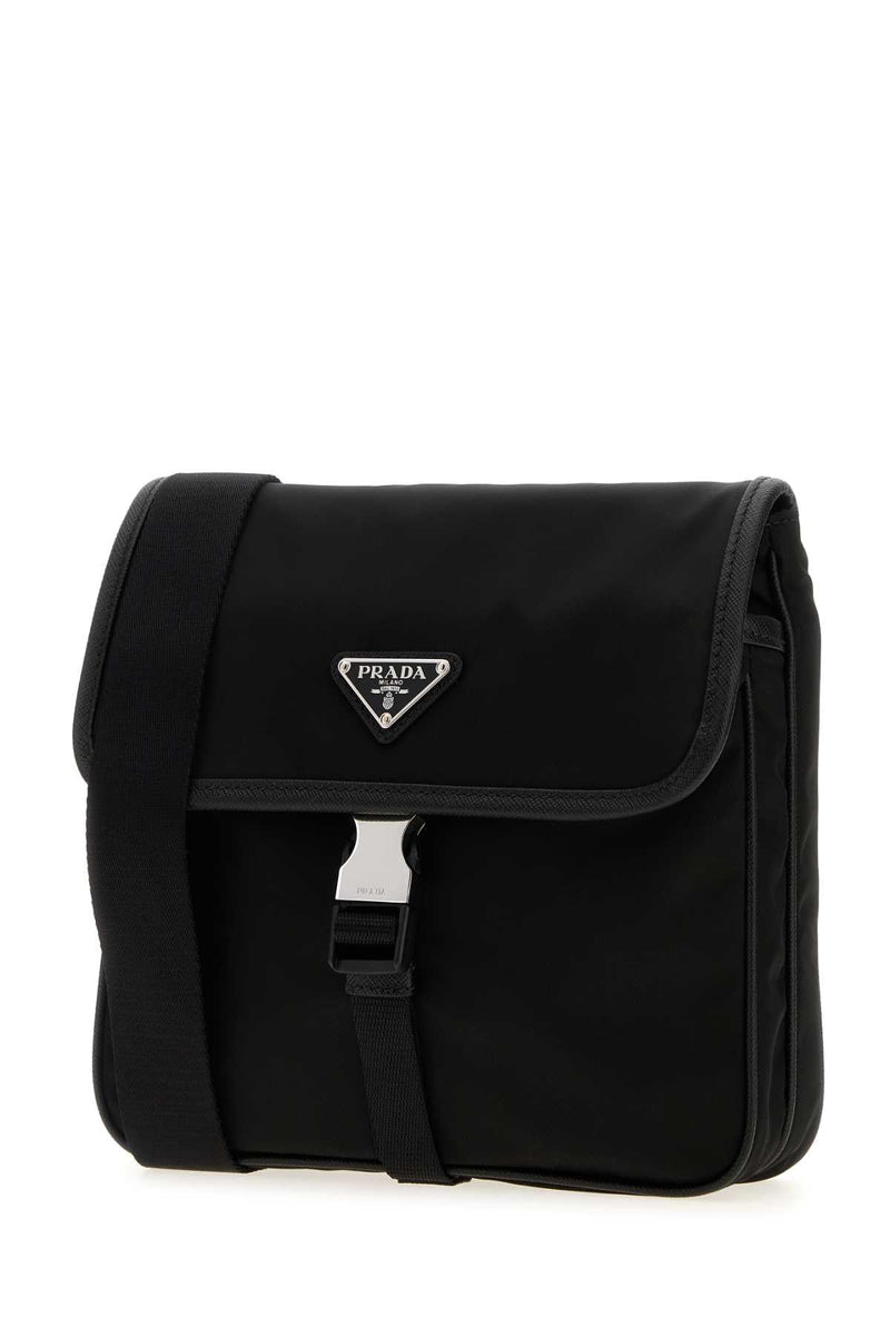 Prada Crossbody Bag — Black Recycledpolyamide-calfleather