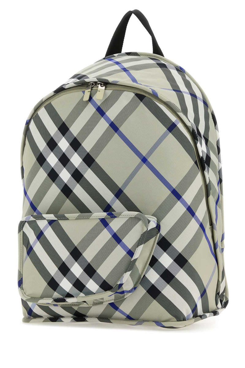 Burberry Shield Backpack — Beige