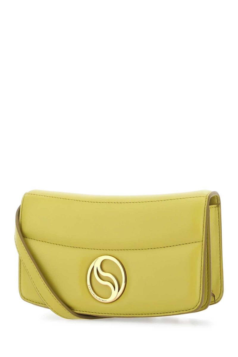 Stella Mccartney Mini Crossbody Wallet — Yellow