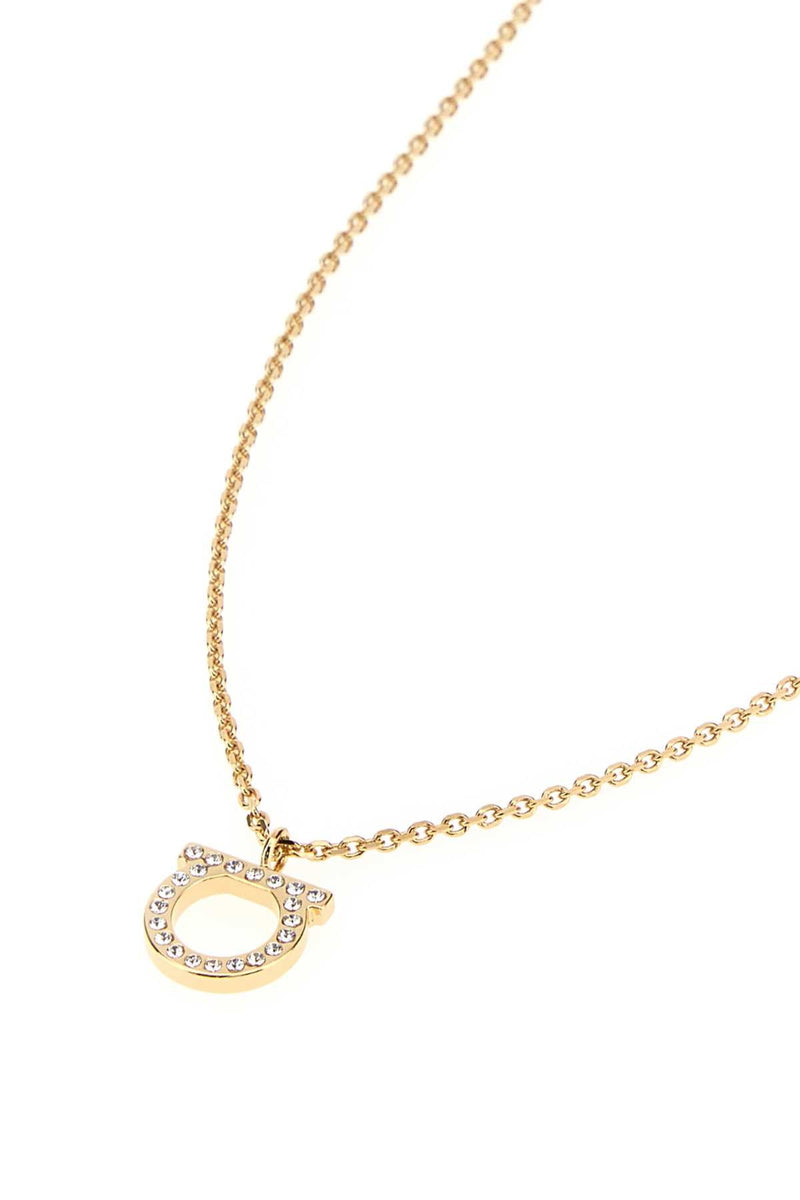 Ferragamo Gancini Necklace — Gold Necklaces