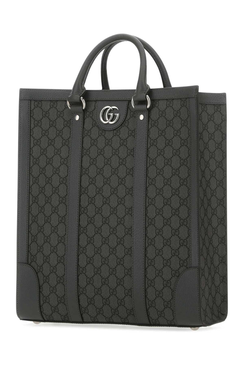 Gucci Ophidia Tote Bag — Gray