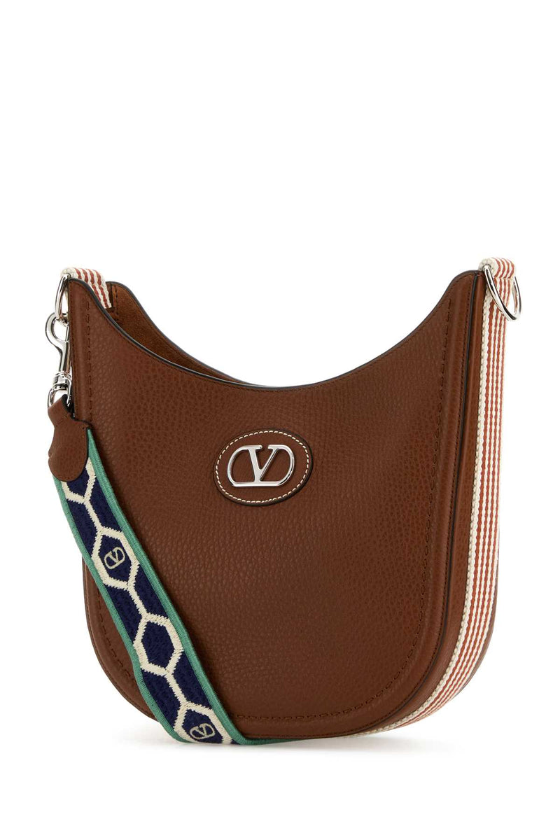 Valentino Garavani Hobo Bag — Brown