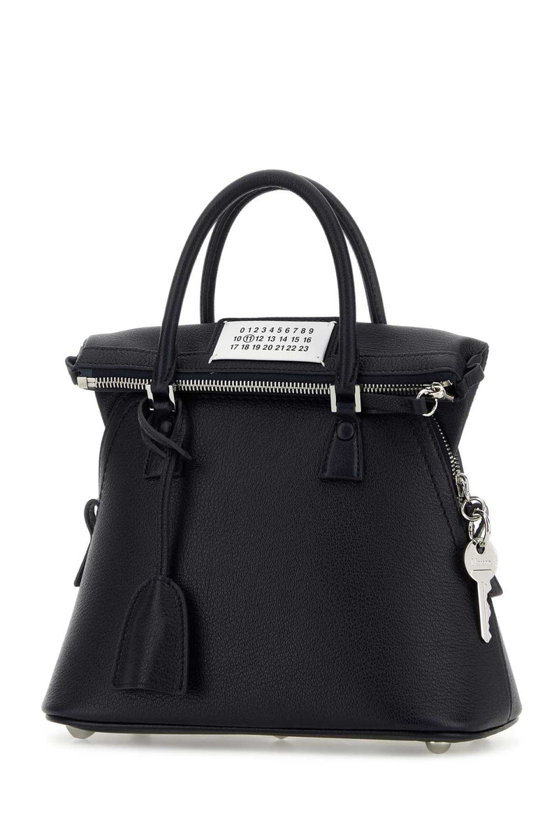 Maison Margiela 5ac Classique Mini Top Handle Bag — Navy