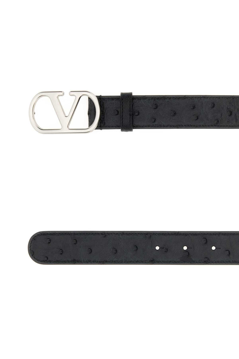 Valentino Garavani Vlogo Belt — Black
