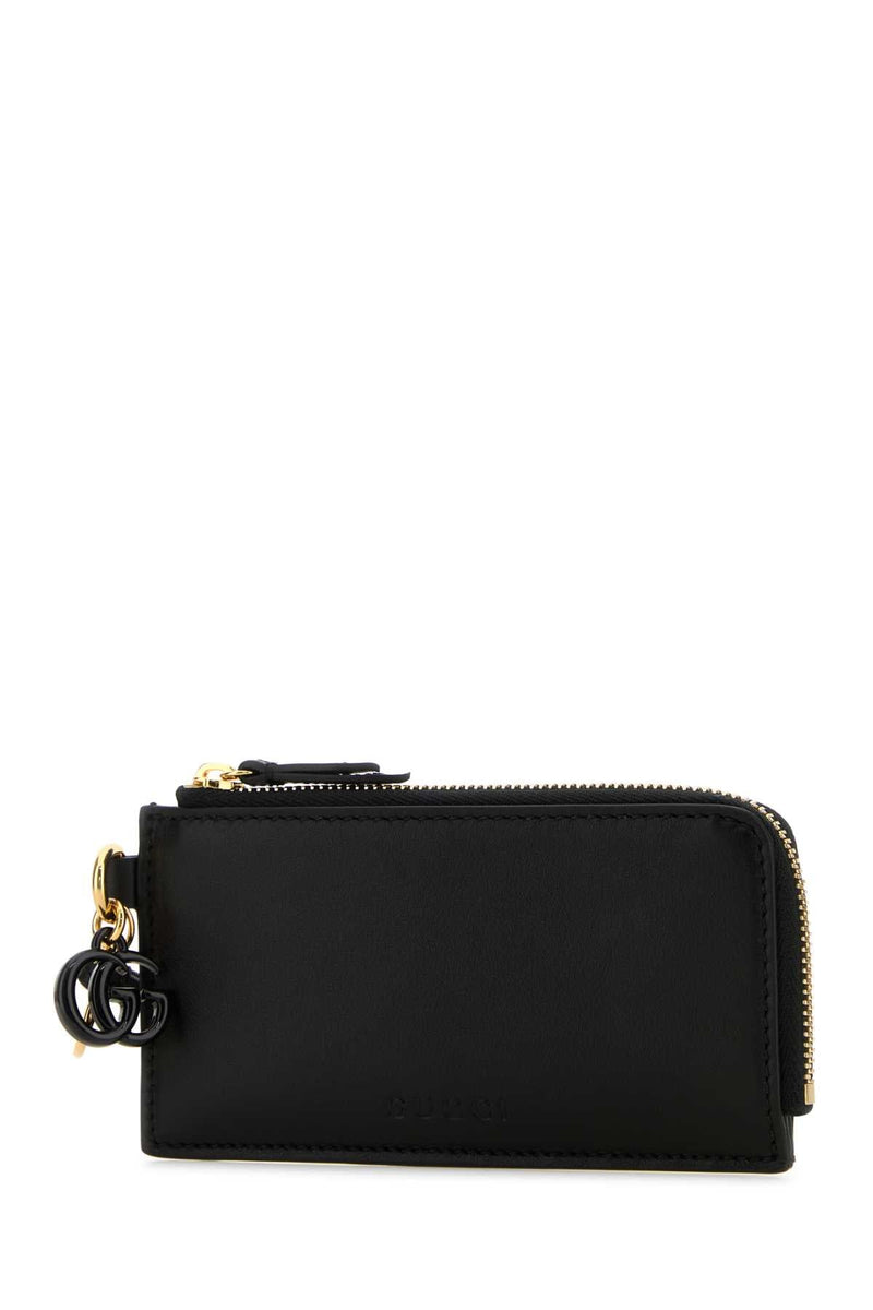 Gucci Case Card — Black Calf Skinvarnish Cases