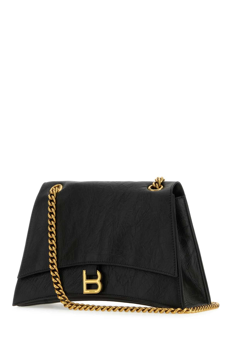 Balenciaga Chain Shoulder Bag — Black