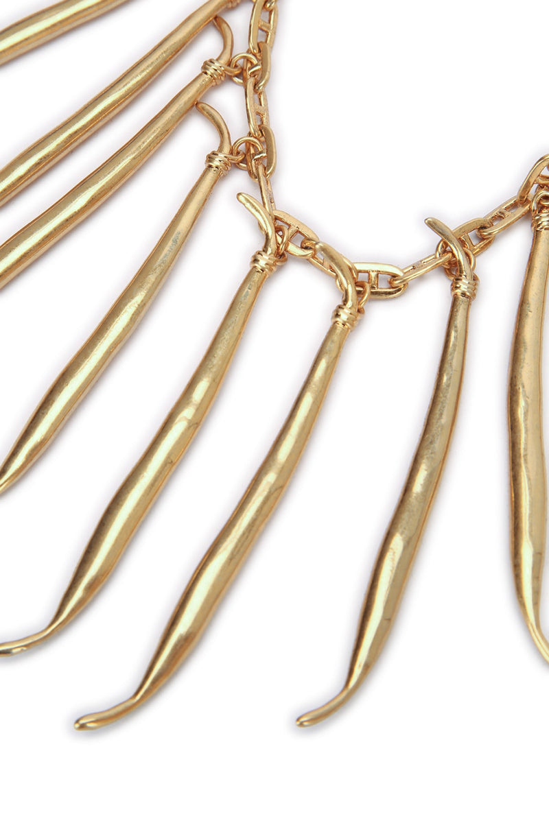 Jacquemus Collier Necklace — Gold Principal:brass Aluminium Necklaces