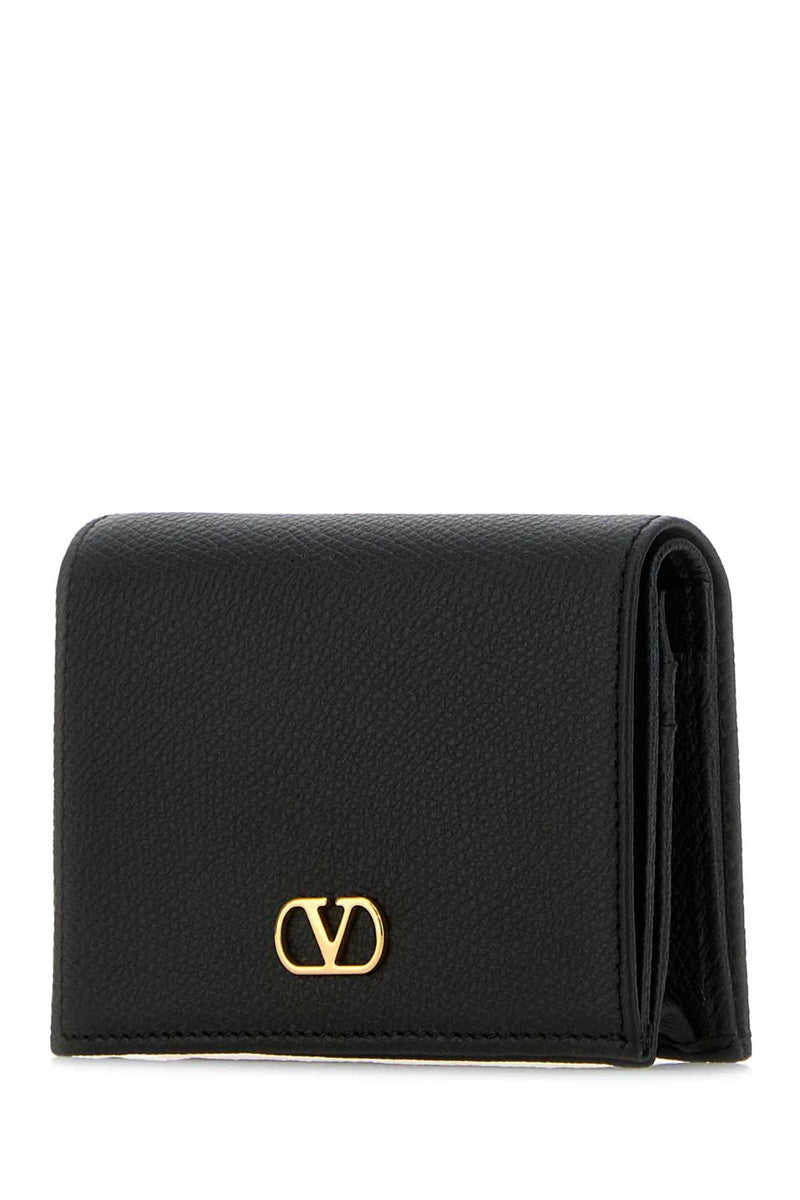 Valentino Garavani French Wallet — Black