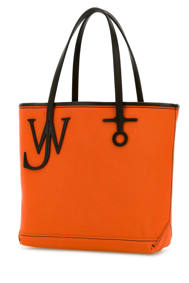 Jw Anderson Small Anchor Tote Bag — Orange