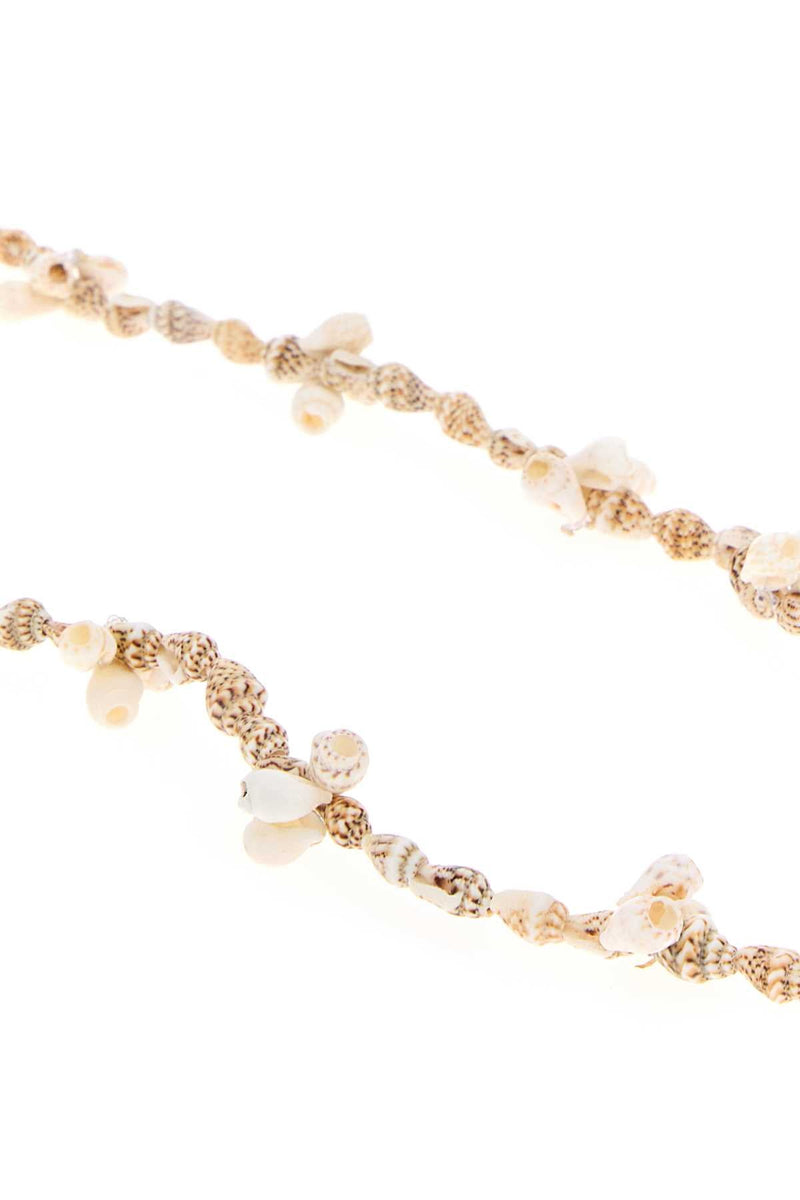 Alanui Mongo Shell Necklace — Brown Necklaces
