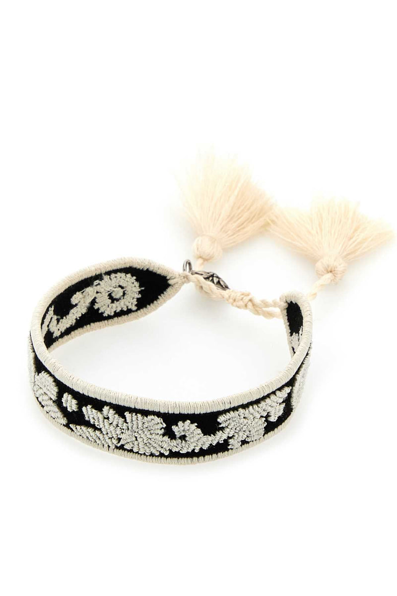 Prada Jewelry Bracelet — Beige Vitello Bracelets