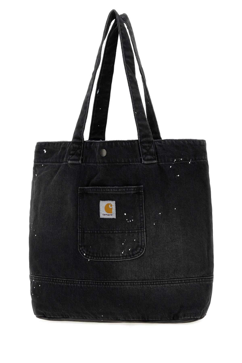 Carhartt Wip Tote Bag — Black Exterior: Cotton
