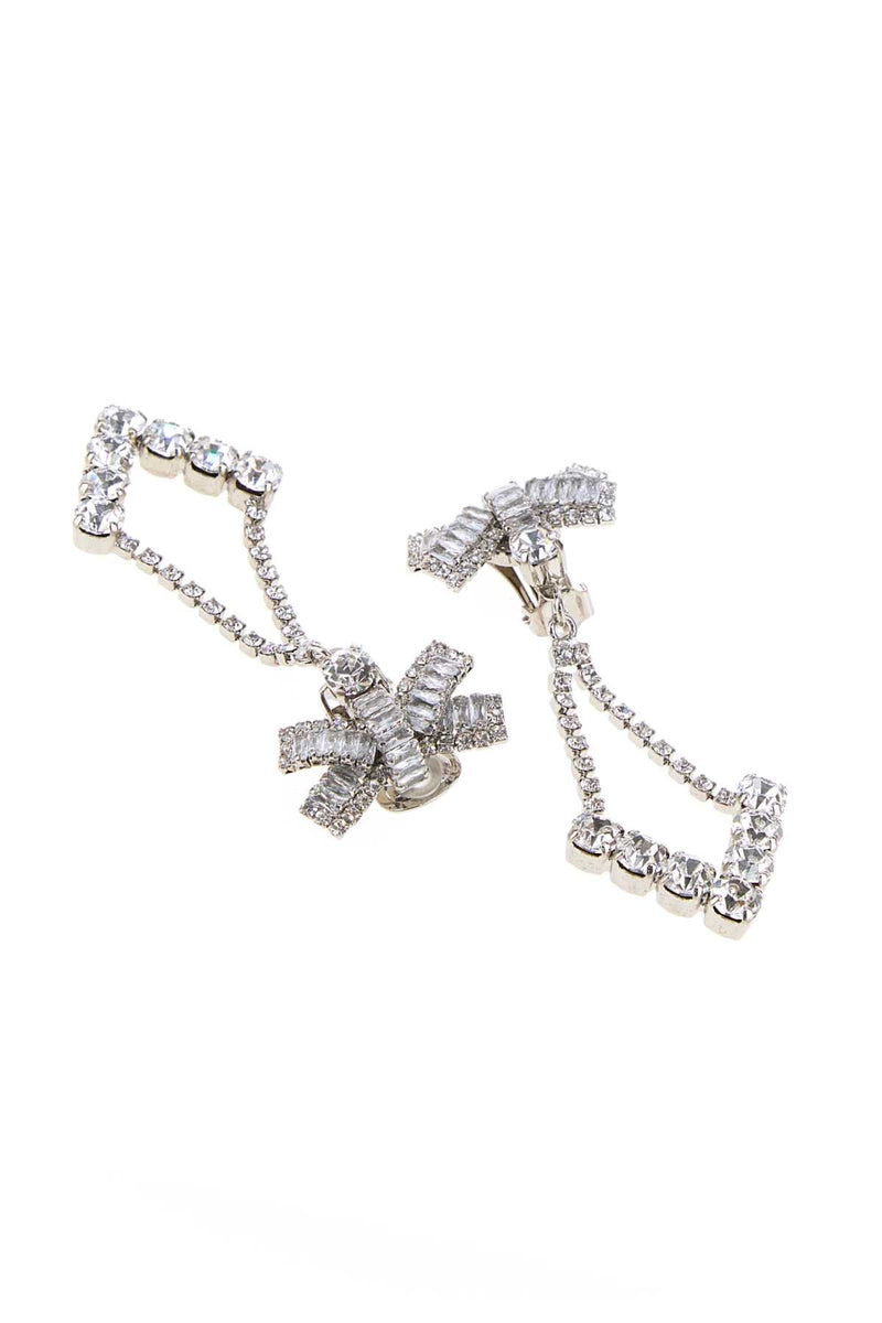 Alessandra Rich Earrings — Silver
