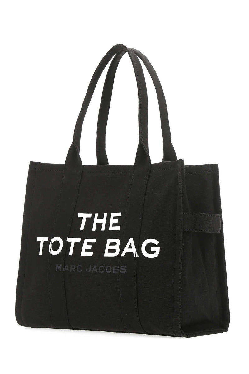 Marc Jacobs Mano Tote Bag — Black Cotton
