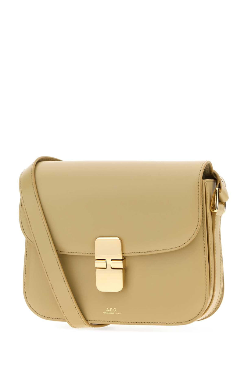 A.p.c. Grace Crossbody Bag — Beige
