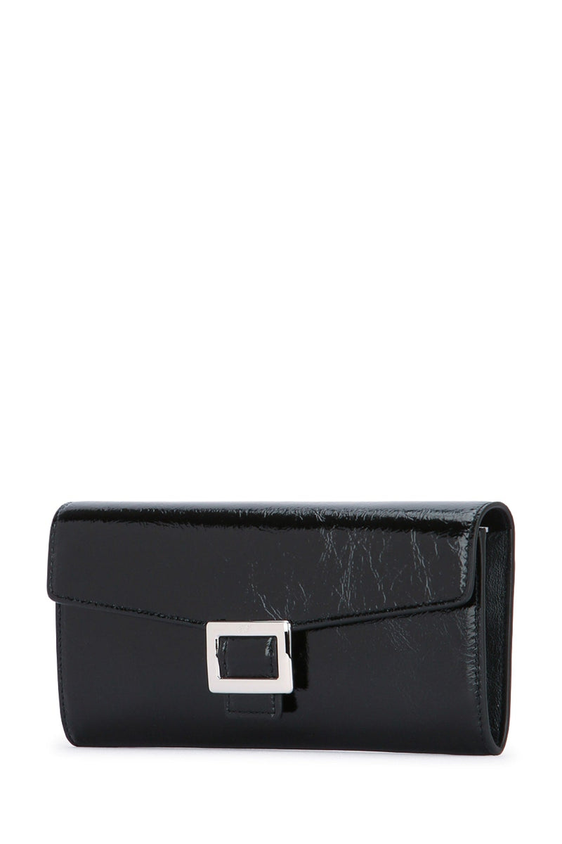 Roger Vivier Wallet — Black Patent Leather