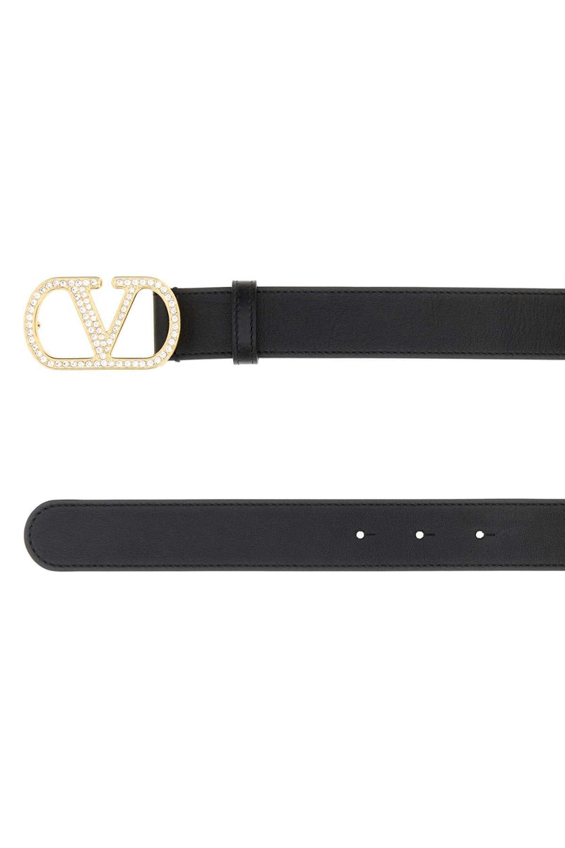 Valentino Garavani Vlogo Belt — Black