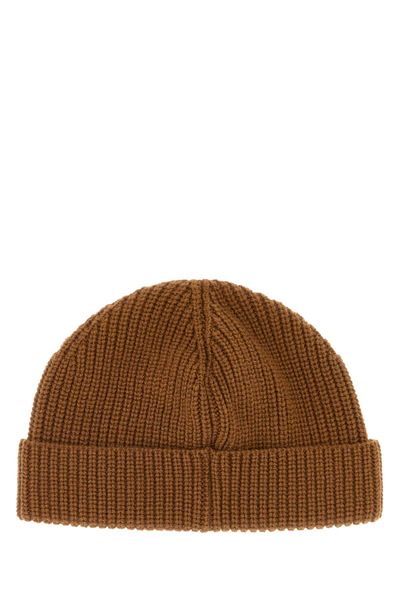 Valentino Garavani Beanie Cashmere — Brown Exterior: Beanies