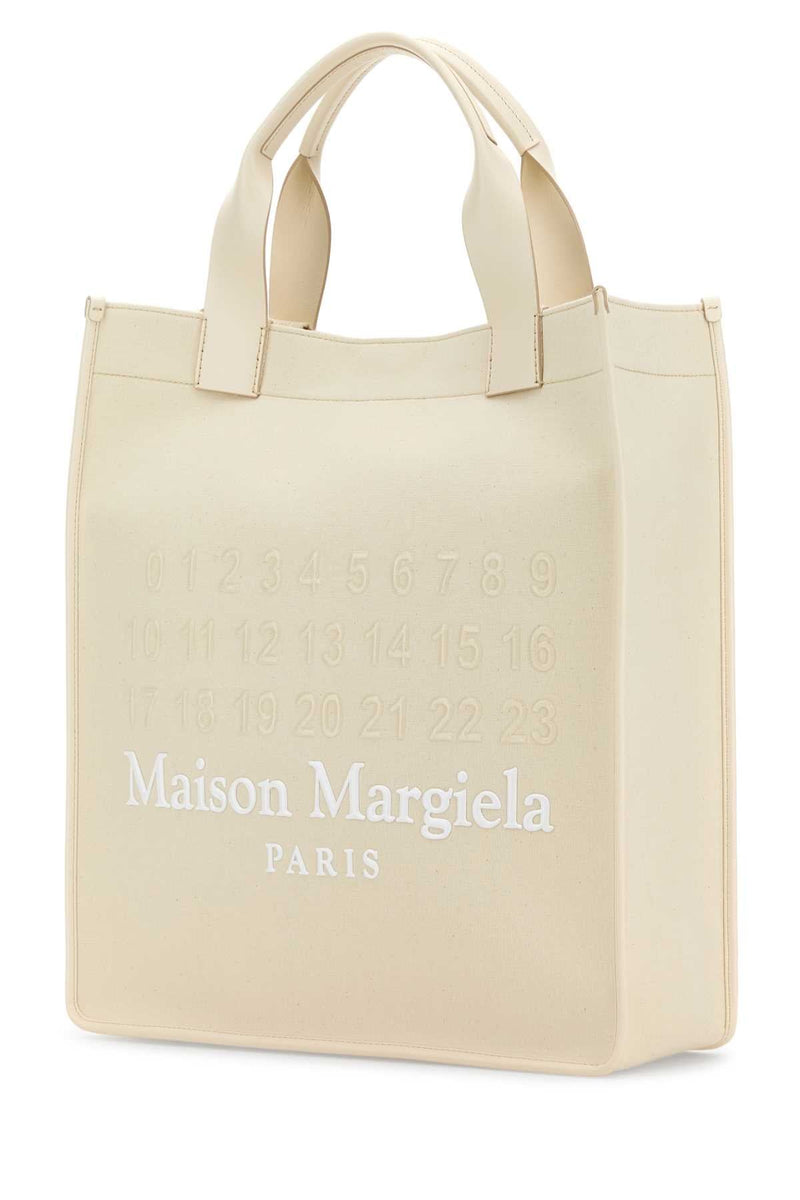 Maison Margiela Shopping Tote Bag — Beige