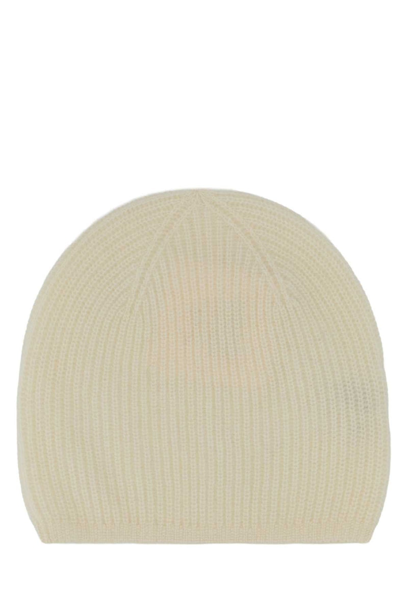 Loulou De Saison Flyn Beanie — Ivory Exterior: Cashmere Beanies