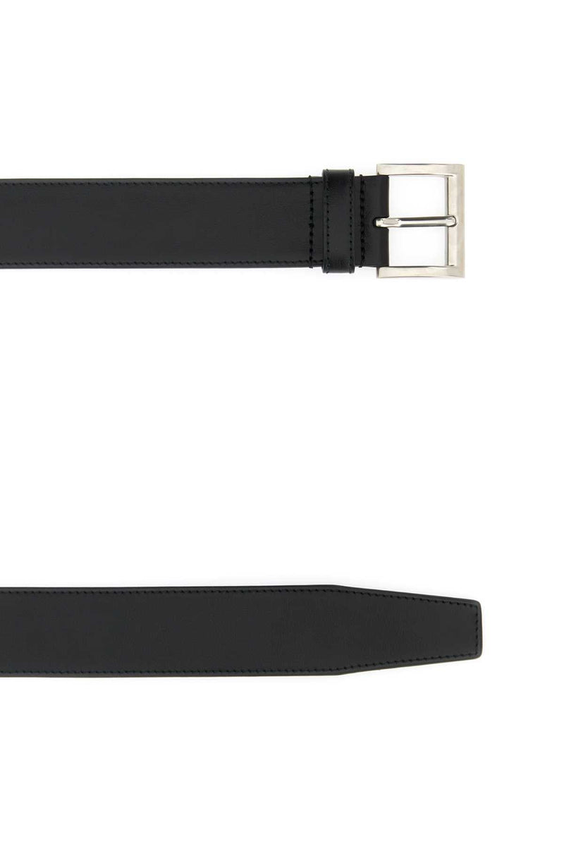 Prada Belt — Black Exterior: Calf