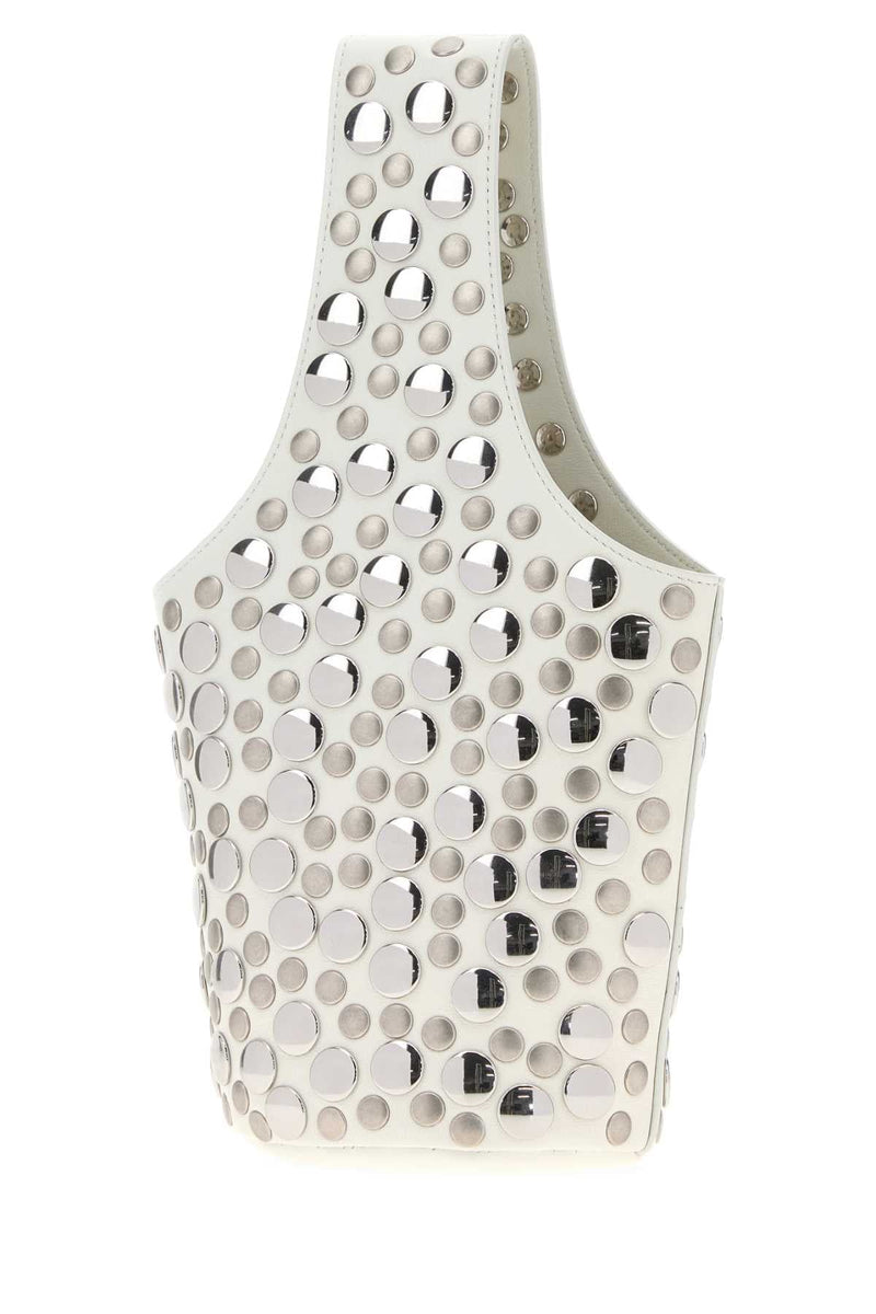 Khaite Livia Top Handle Bag — White