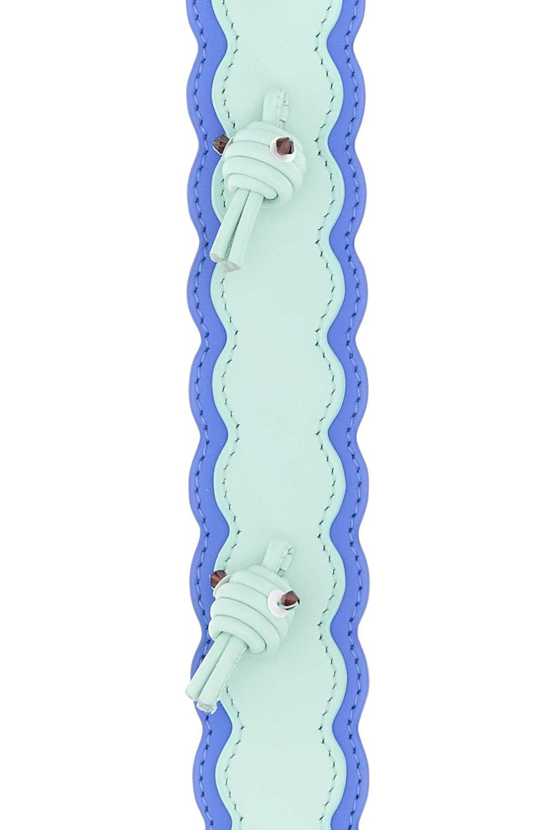 Fendi Strap Belt — Multi (blue-Green) (blue/green)