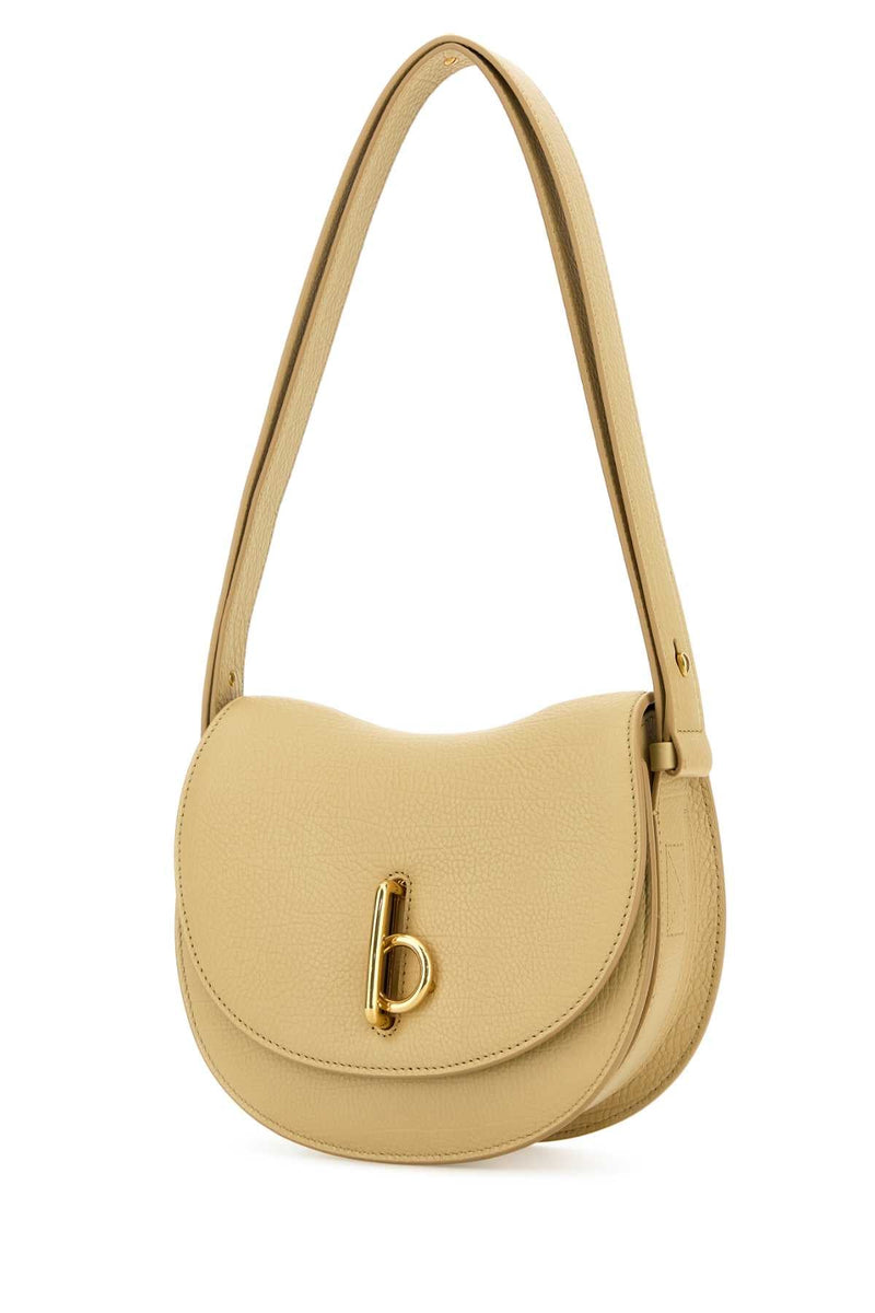 Burberry Rocking Horse Shoulder Bag — Beige