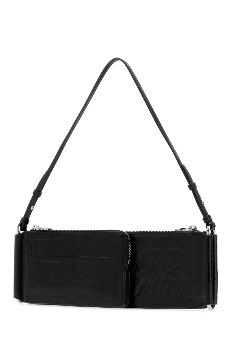 Diesel Flag-D Shoulder Bag — Black