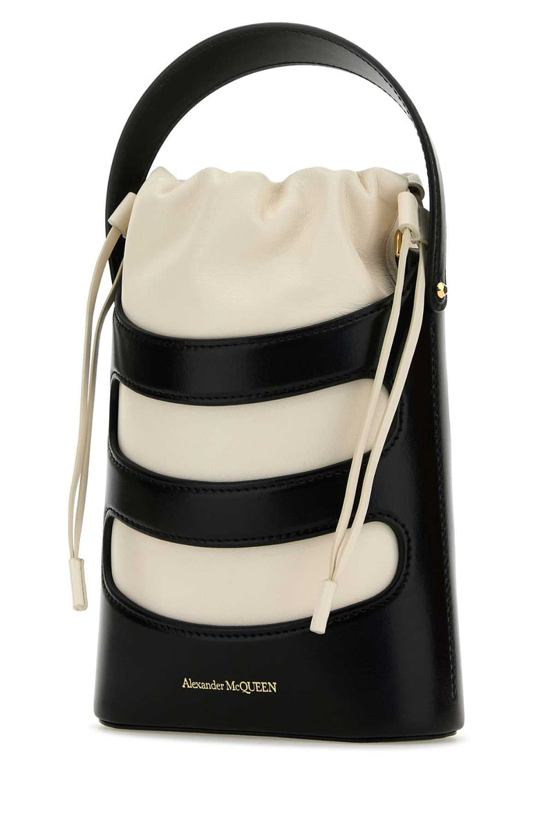 Alexander Mcqueen The Rise Bucket Bag — Black