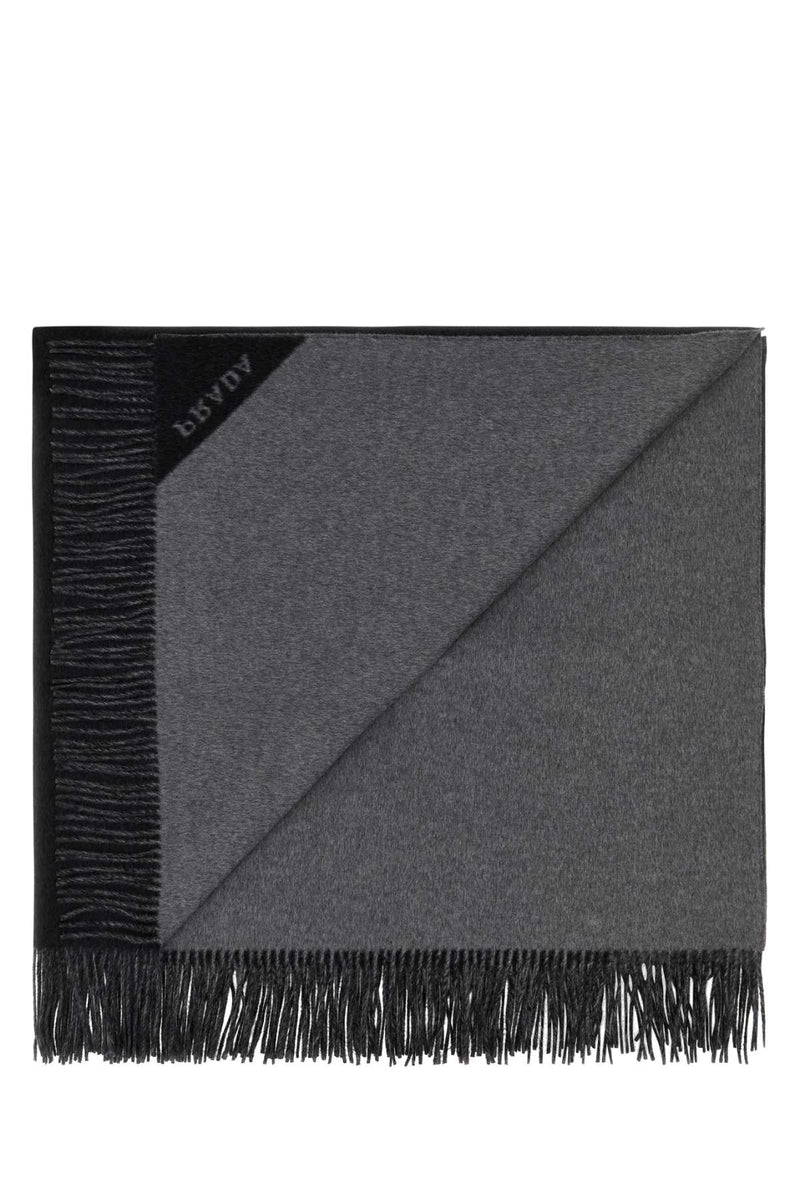 Prada Cashmere Shawl — Black Shawls