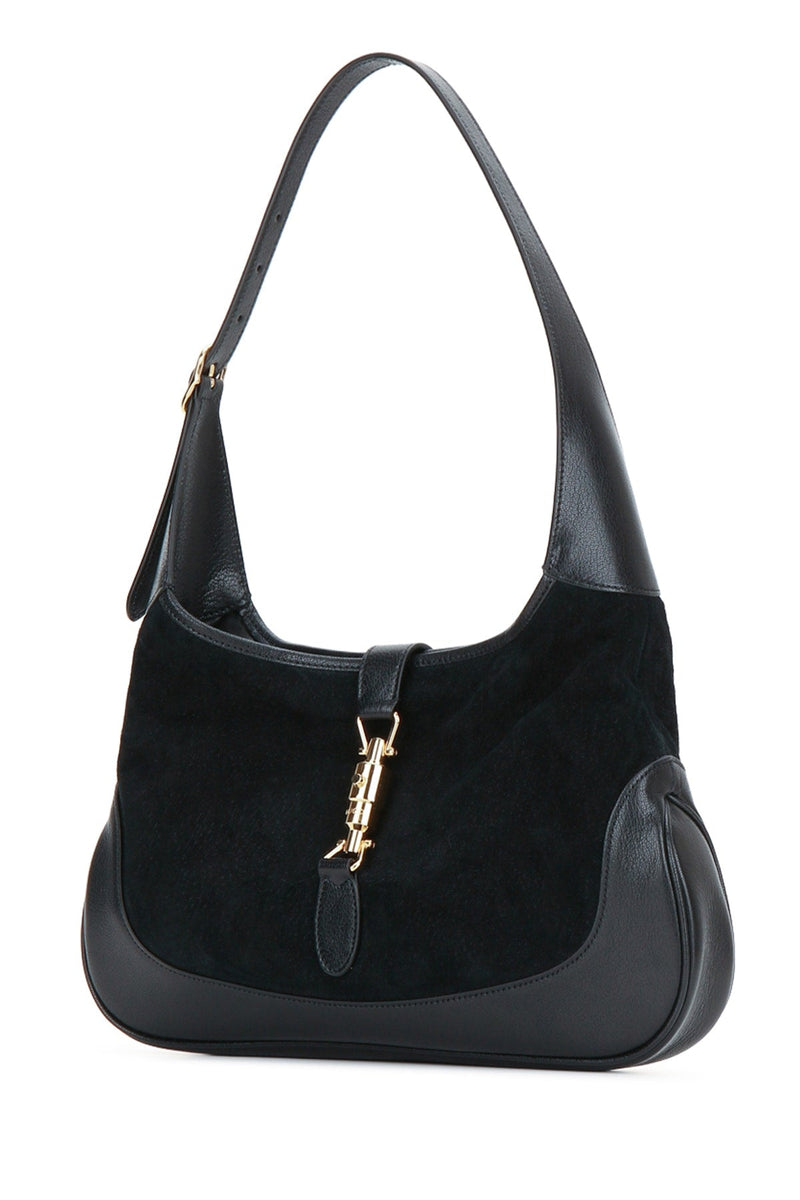 Gucci Jackie 1961 Shoulder Bag — Black Calf Skin