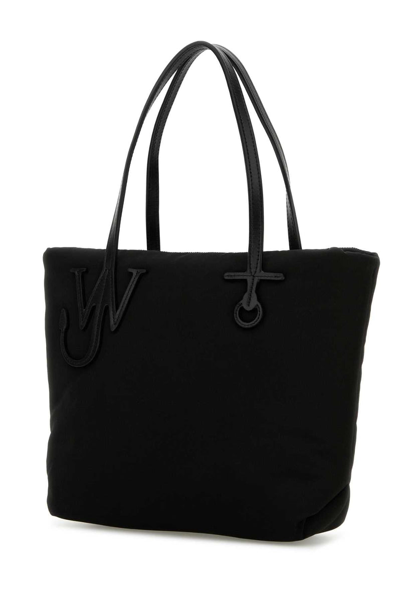 Jw Anderson Puffy Anchor Tote Bag — Black