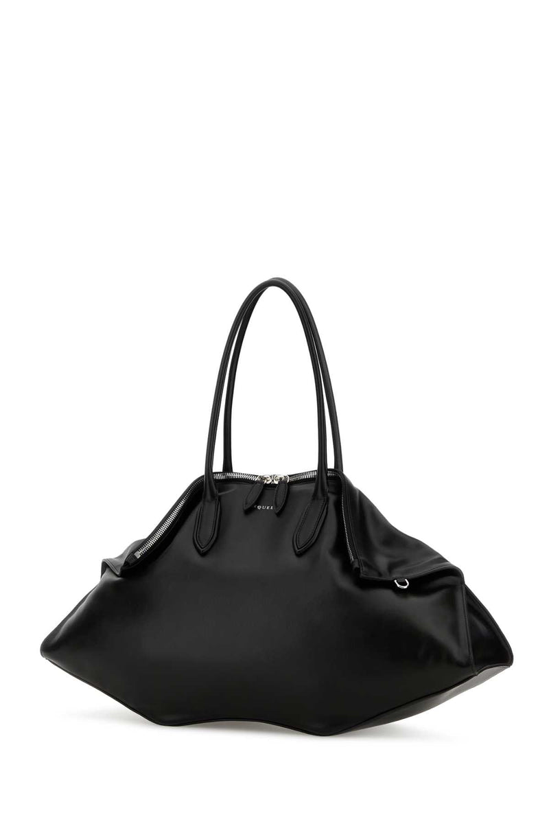 Alexander Mcqueen Maxi Shoulder Bag — Black