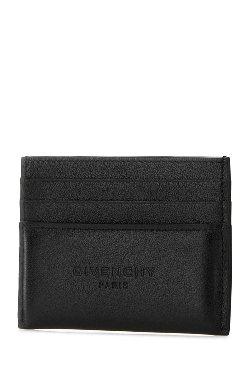 Givenchy Card Case — Black Exterior: Calf Wallet