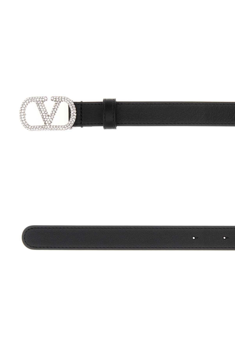 Valentino Garavani Vlogo Belt — Black