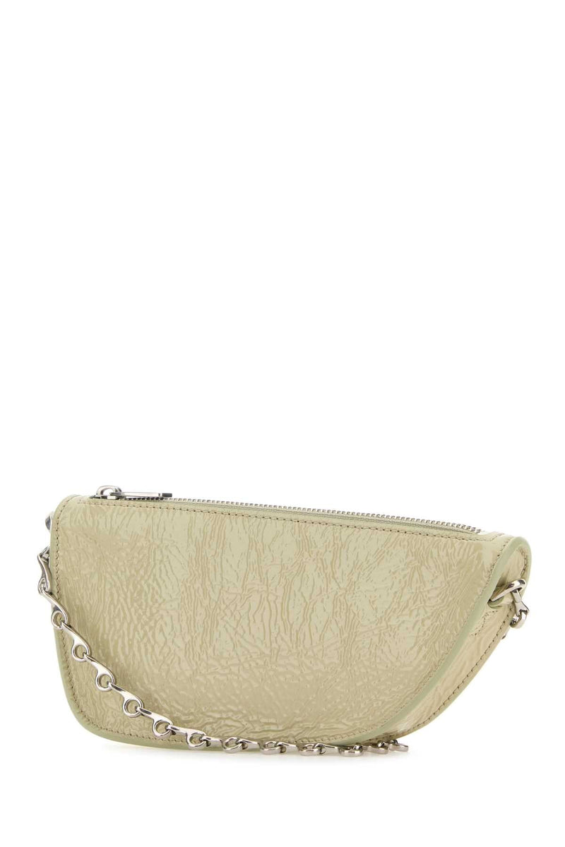 Burberry Shield Crossbody Bag — Green