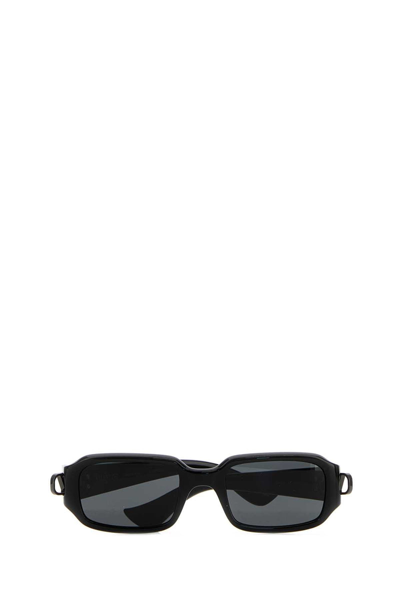 Valentino Garavani Sunglass Black Acetate Sunglasses —