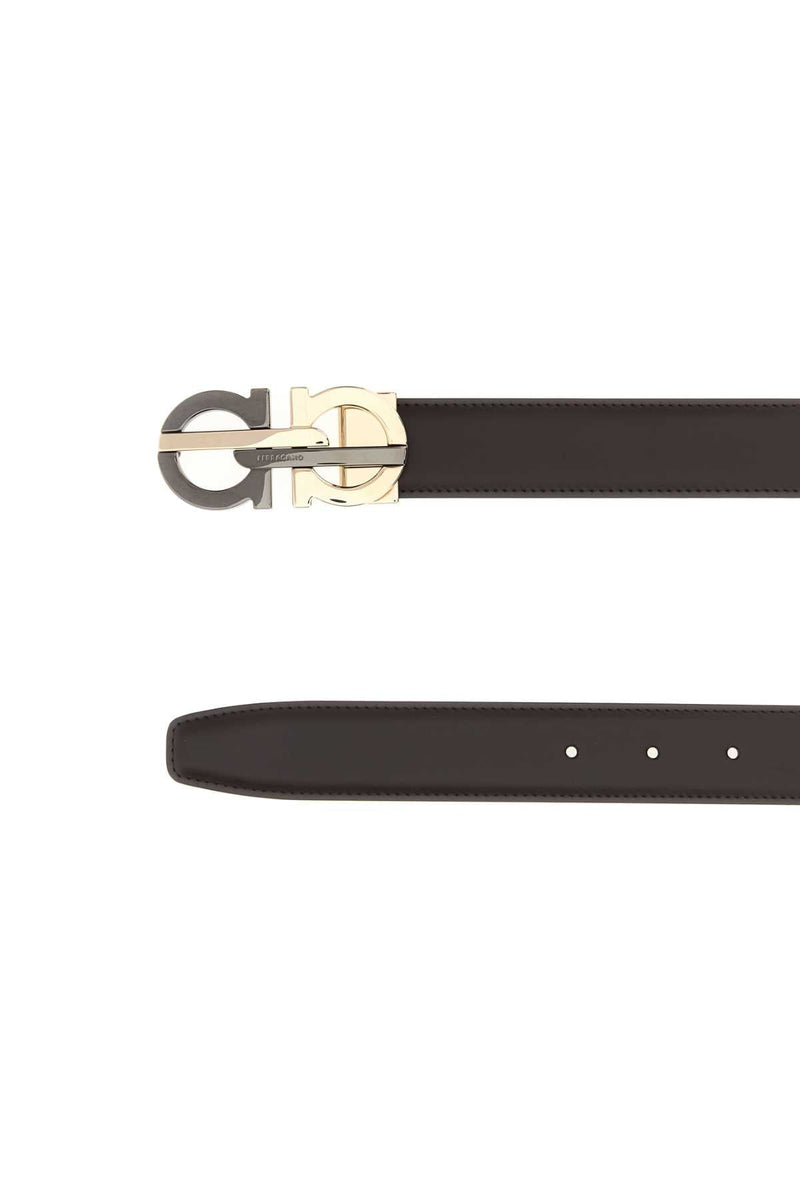 Ferragamo Tmoronero Belt — Brown Exterior: Calf